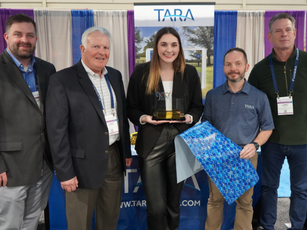 Tara’s Cobalt Pattern Wins the Golden Cylinder Award!