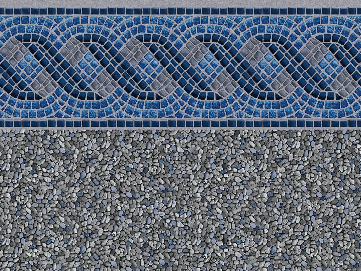 Seacrest 20 mil American made virgin vinyl liner pattern for in-ground swimming pools